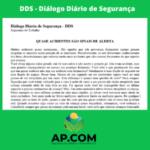 DDS - Manual com 61 temas para Diálogo Diário de Segurança