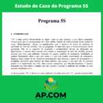 Estudo de Caso de uma implantação do Programa 5S