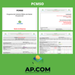 Modelo de Programa de Controle Médico de Saúde Ocupacional, já com autorização para Médicos Examinadores